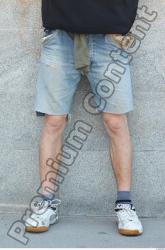 Leg Head Man Casual Shorts Athletic Average Street photo references